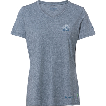 Vaude Skomer Print T-Shirt Dark Sea Damen