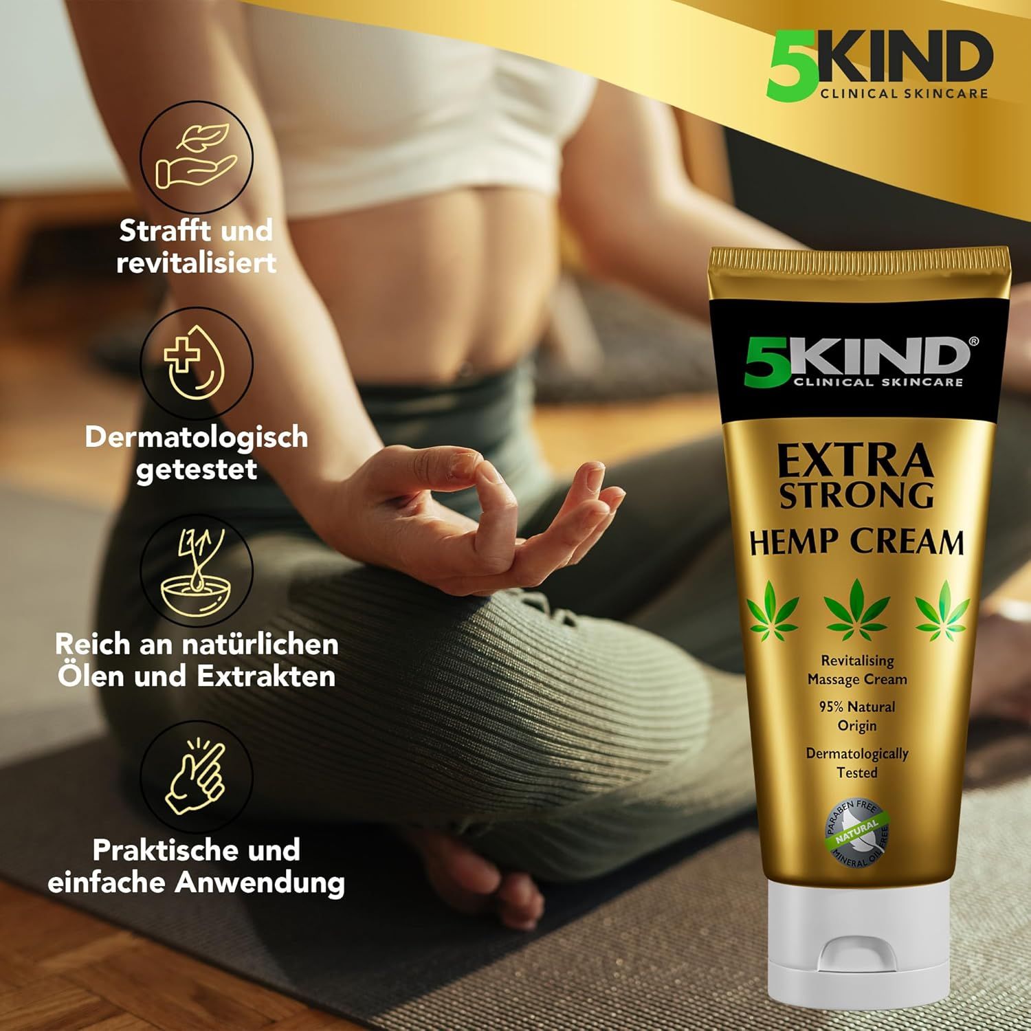 5kind Extra starke Hanfcreme