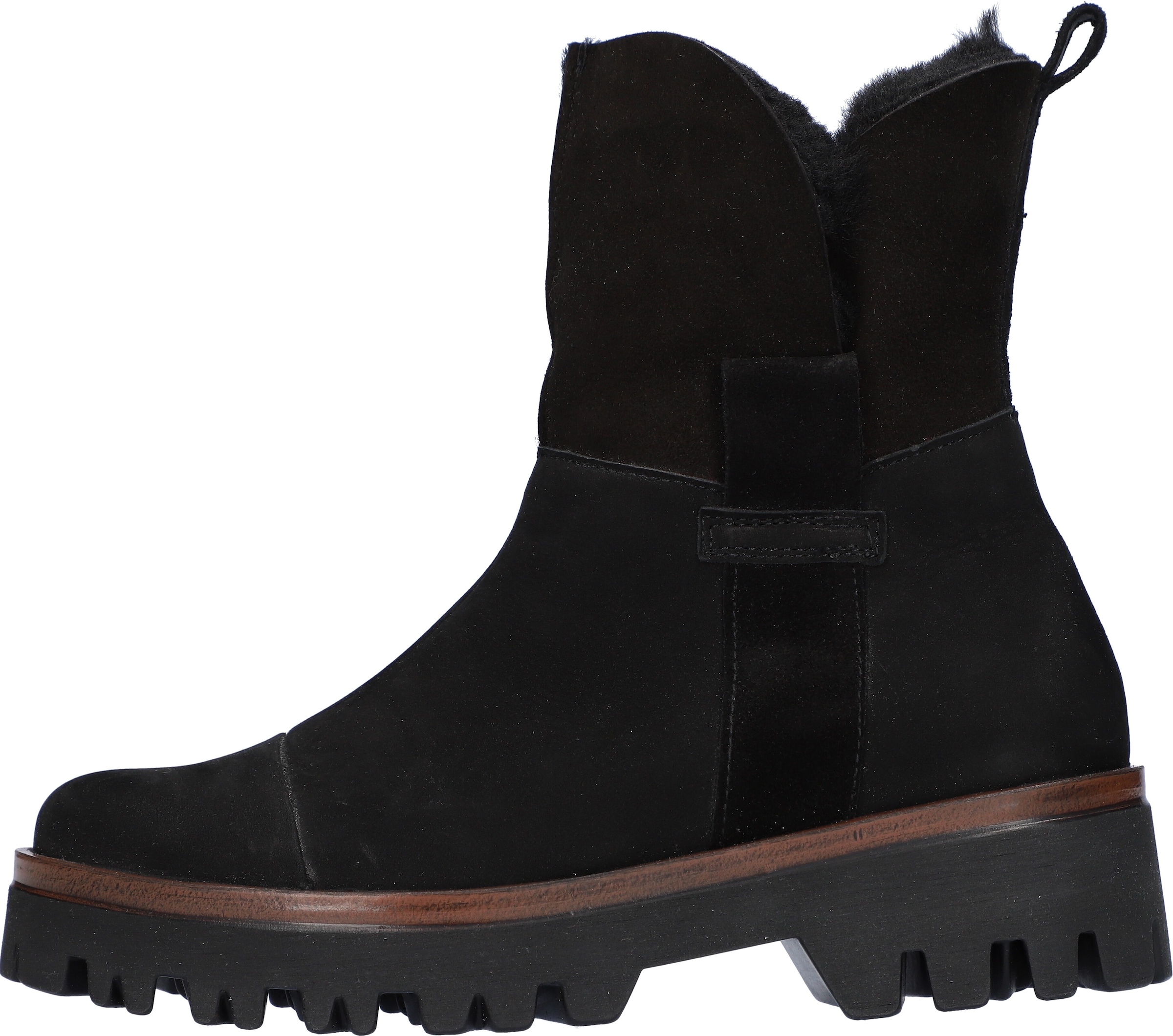 Waldläufer Winterboots »H-LONDON«  , Komfortboots, Profilsohle, mit kuscheligem Kragen, Bequemweite G