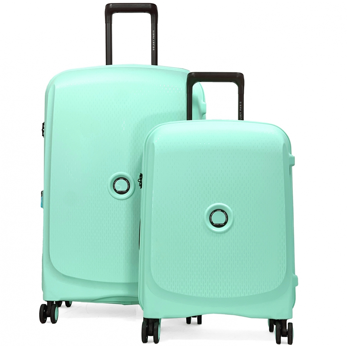 Delsey Lot 2 valises rigides Delsey Beaumont cabine 55cm et soute extensible 71cm TSA