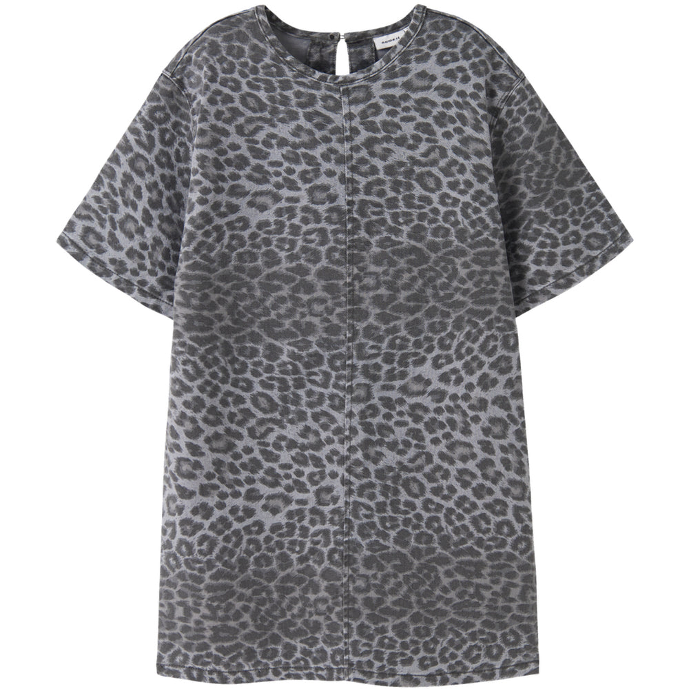 Køb Name It Night Owl Grey Leopard Nkfleo Twill Kjole 4002-Td T