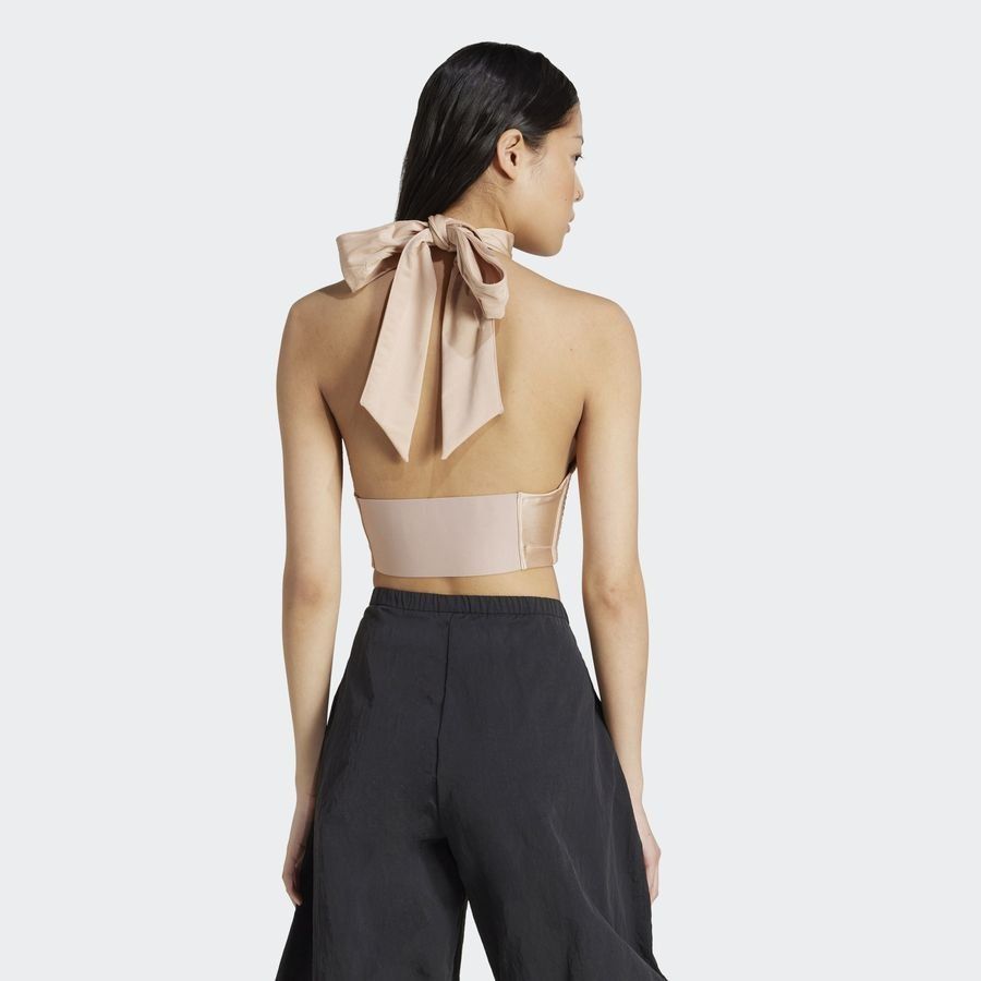 Adidas Original Crop top col noué