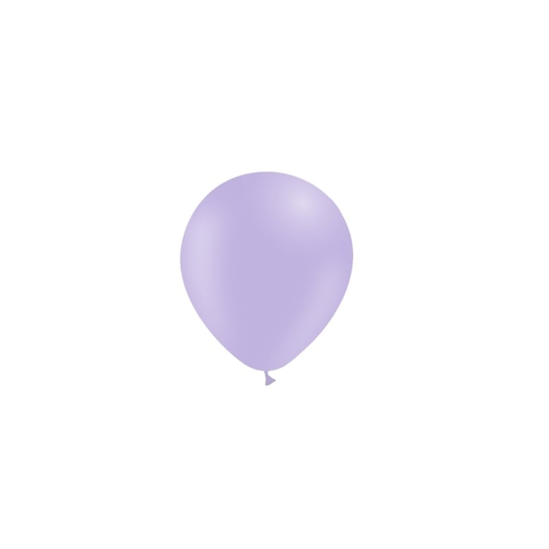 Lila Ballonnen Pastel 14cm 100st