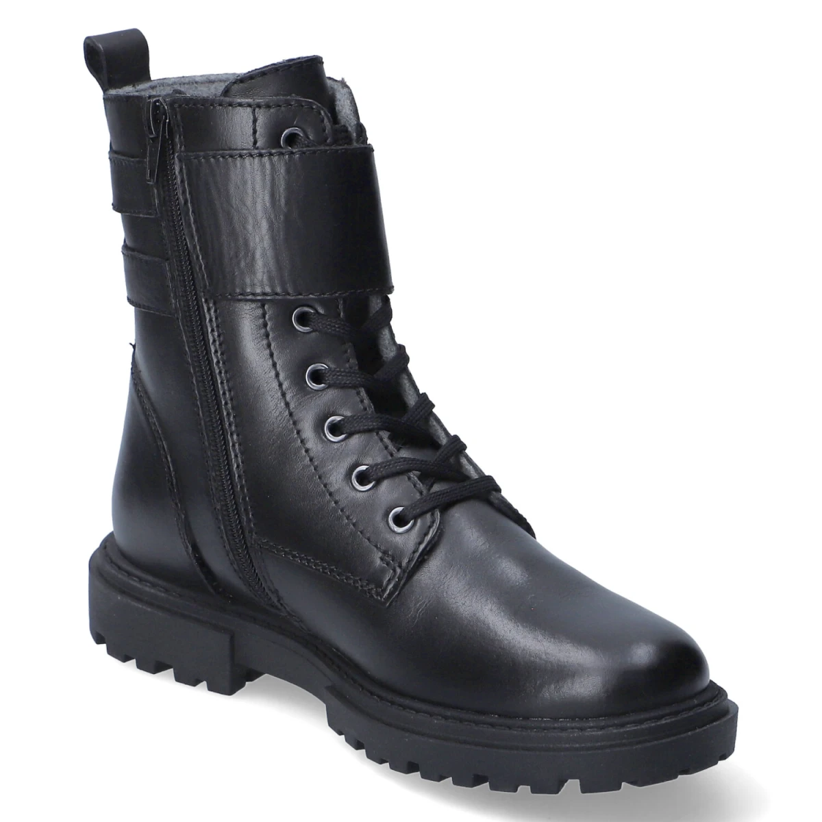 RichterSchnürstiefeletten - black