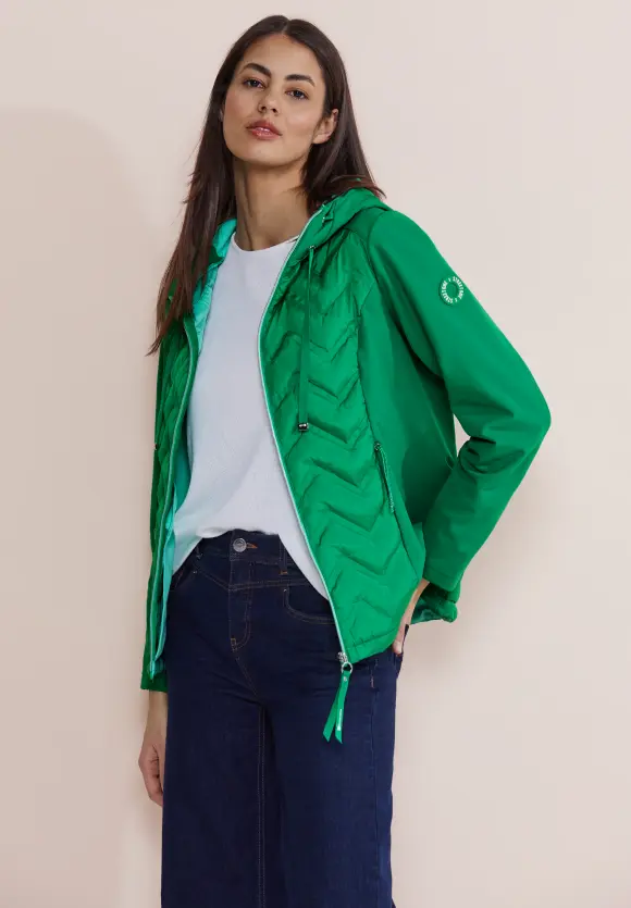 Softshell Jacke - arty green