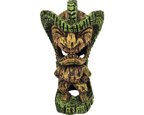 Aquariumdecoratie Tiki figuur 12 x 9 x 19 cm