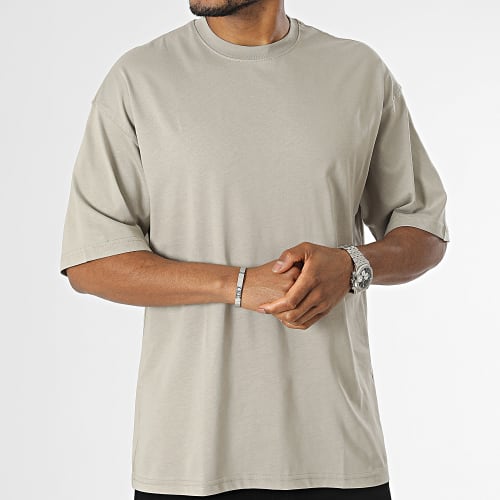 Tee Shirt Oversize Large Beige