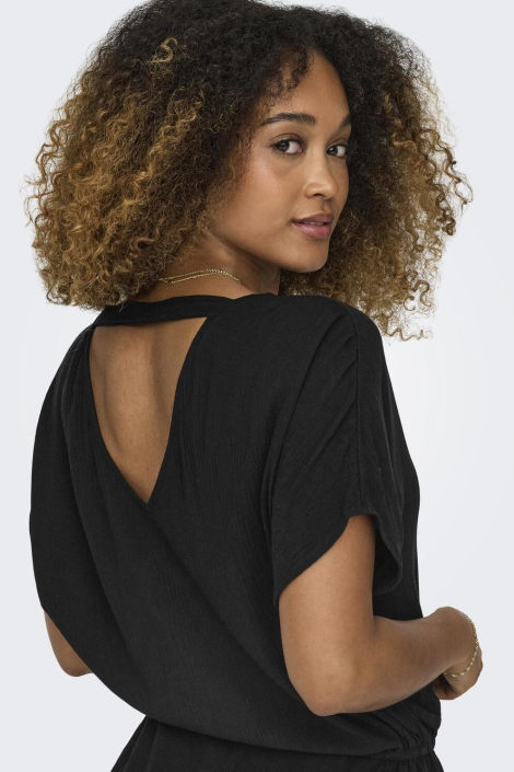 Only zwarte dames jurk