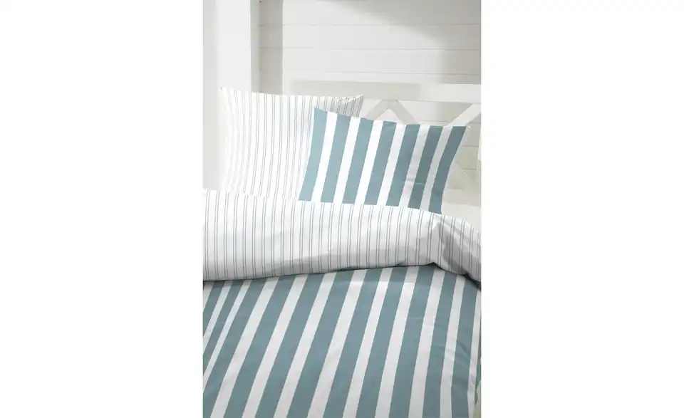 Perkal Bettwäsche-Set 220 cm 240 cm Weiß 240x220 cm