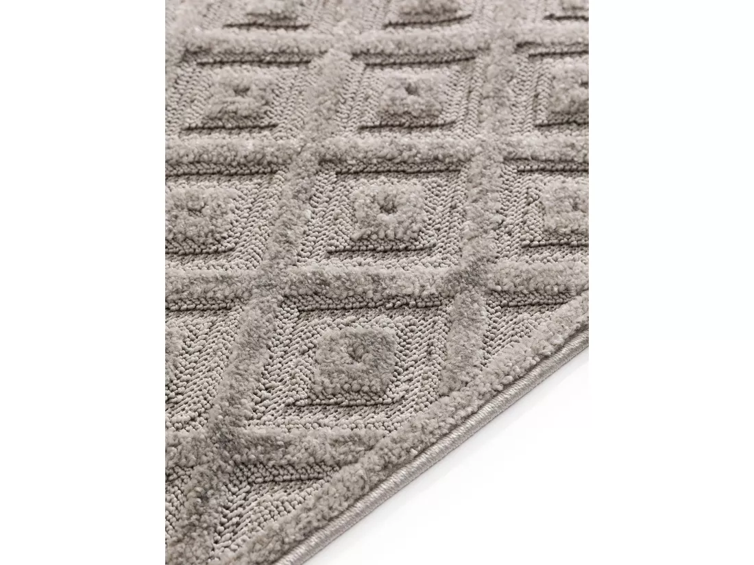 Tapis Leo Gris clair 70x200 cm