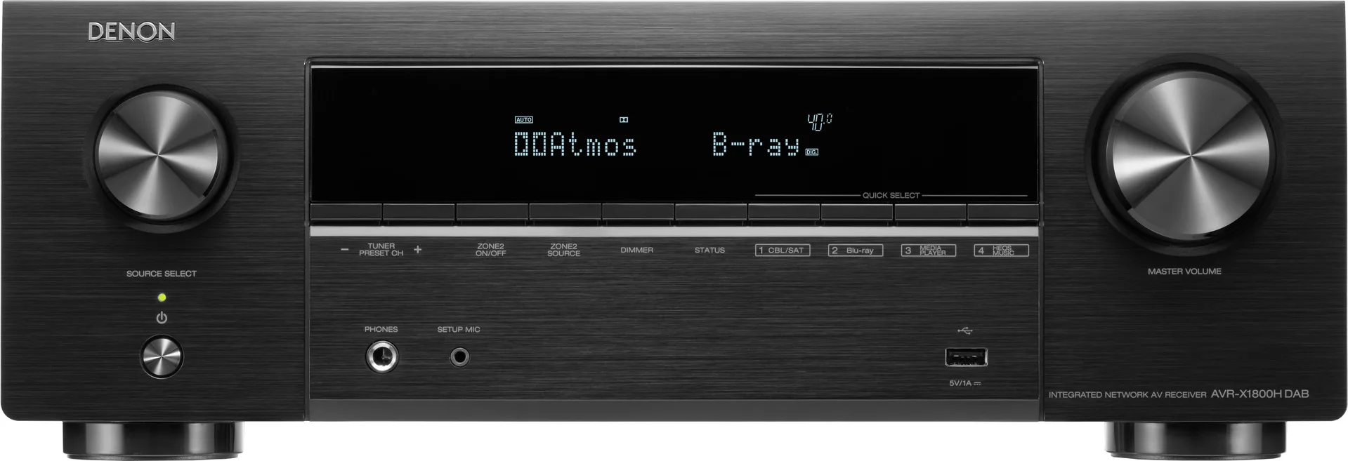 Denon AVR-X1800H DAB Amplis home-cinéma