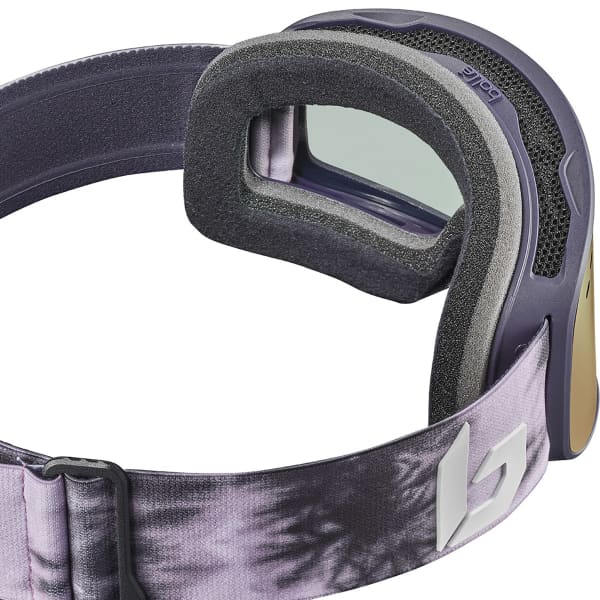 Masque de ski BOLLE NEVADA SMALL PLUM TIE & DYE MATTE PHANTOM FIRE RED