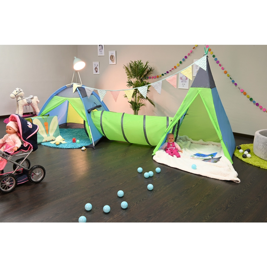 knorr toys® Zeltstadt Zenovia green-blue grün
