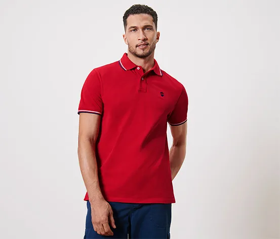 Piqué-Poloshirt