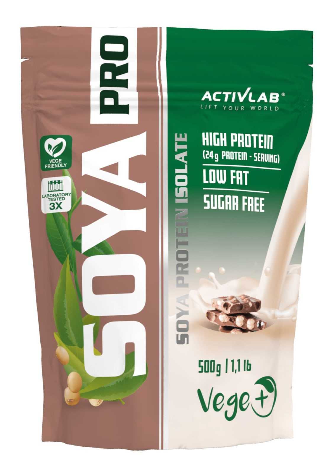 Activlab Soya Pro - Proteína Isolada de Soja 500g