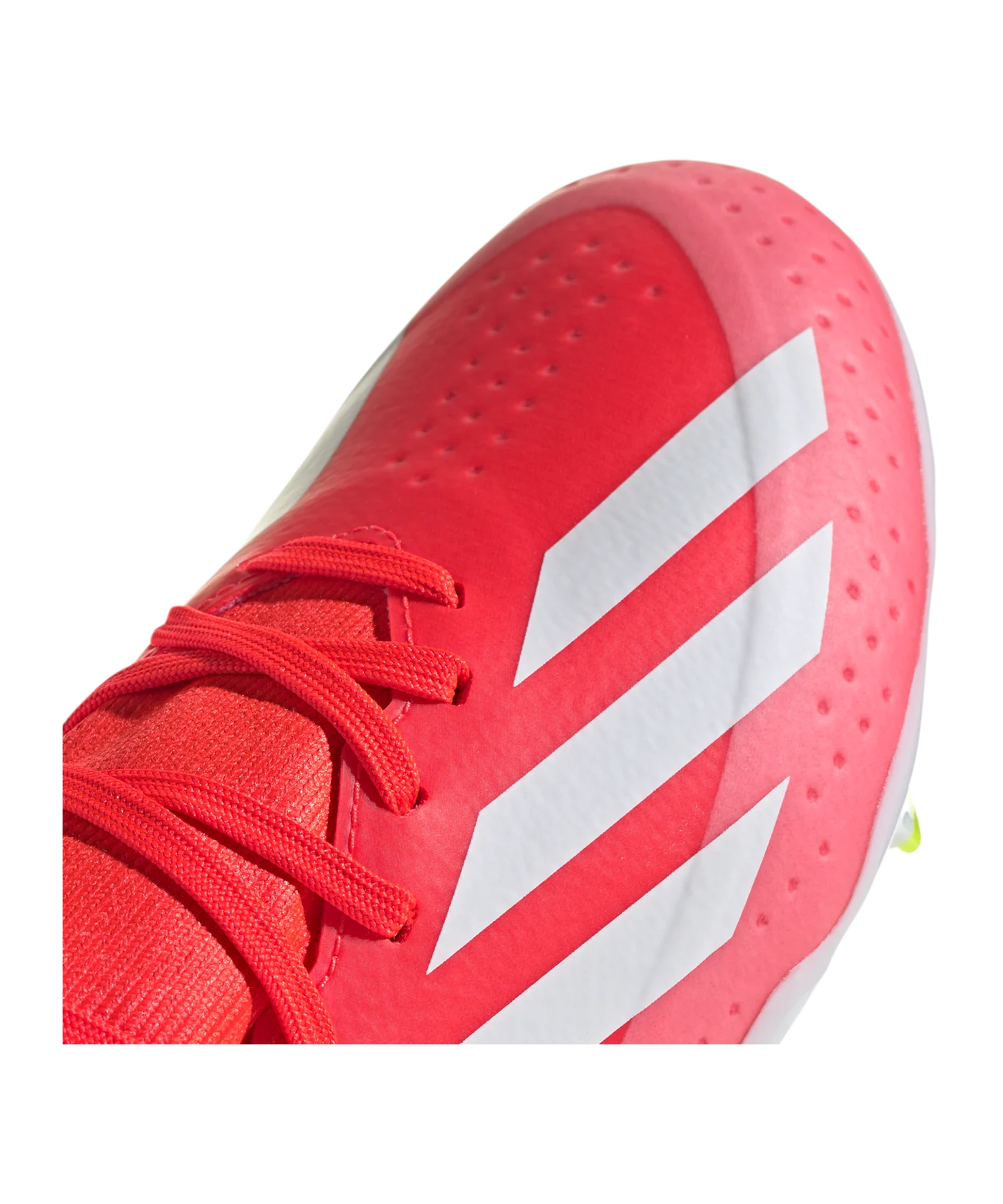 adidas X Crazyfast League FG Kids Energy Citrus Rot Weiss Gelb