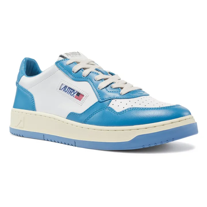 Autry Baskets Medalist Low Bicolore | Bleu