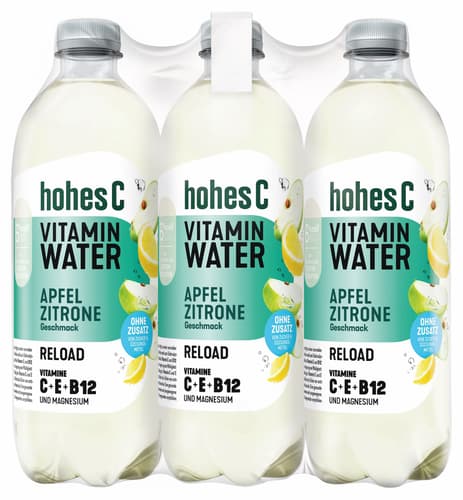 Hohes C Vitamin Water Reload 6x0,75l (EINWEG)