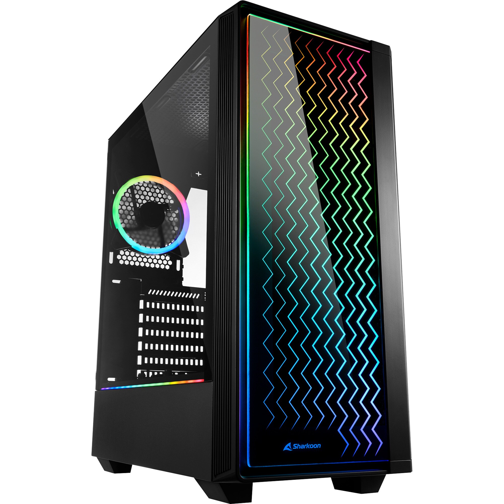 Sharkoon Tower-Gehäuse RGB LIT 200
