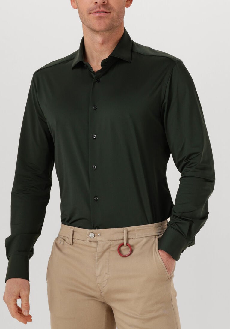 groene xacus klassiek overhemd active shirt 558ml