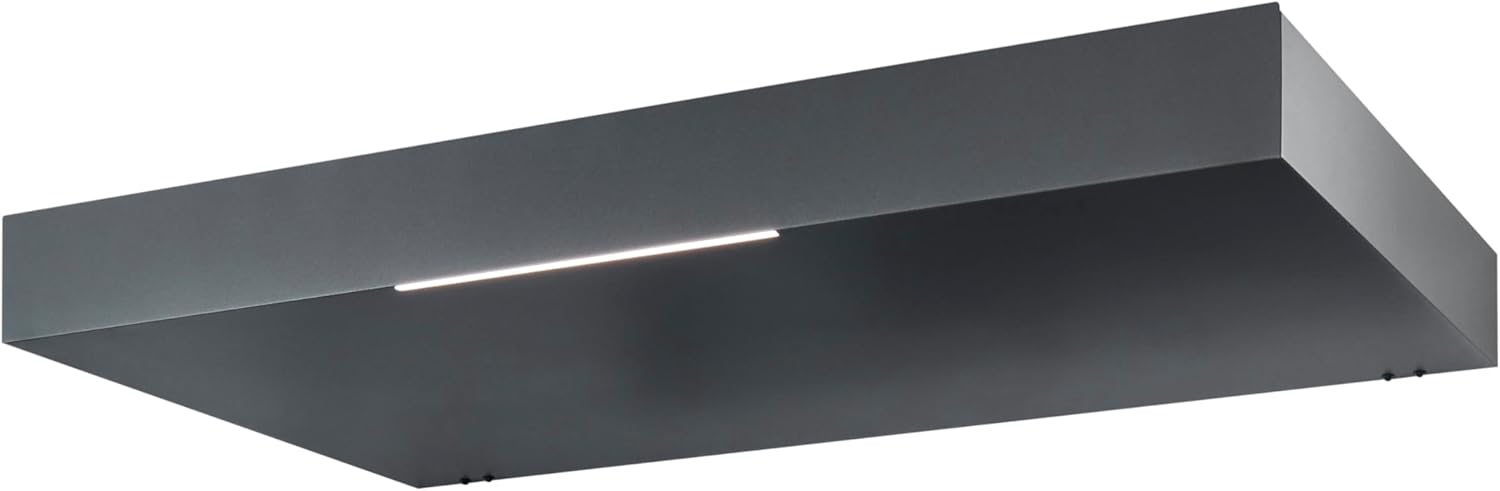 Gutta Rechteckvordach BS 160 Anthrazit | Maße: 160 x 90 x 15,5 cm (BxTxH)