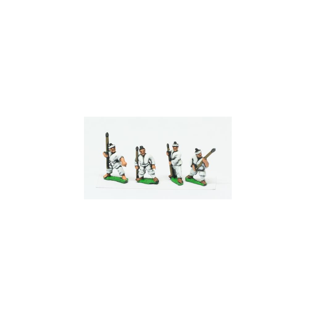 Late 16th Century Korean: Auxiliary Spearmen / Javelinmen