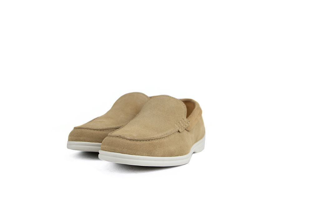 Berkelmans Loafers Ascari Beige Suede