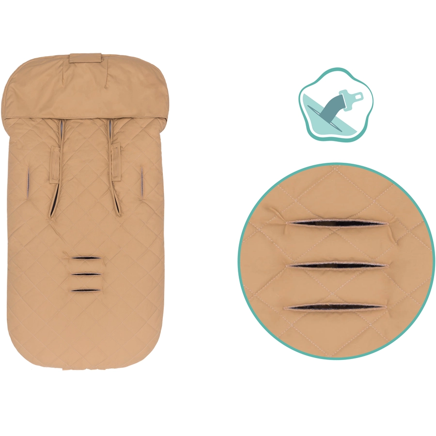 fillikid Winterfußsack Kamet Polyester cappuccino