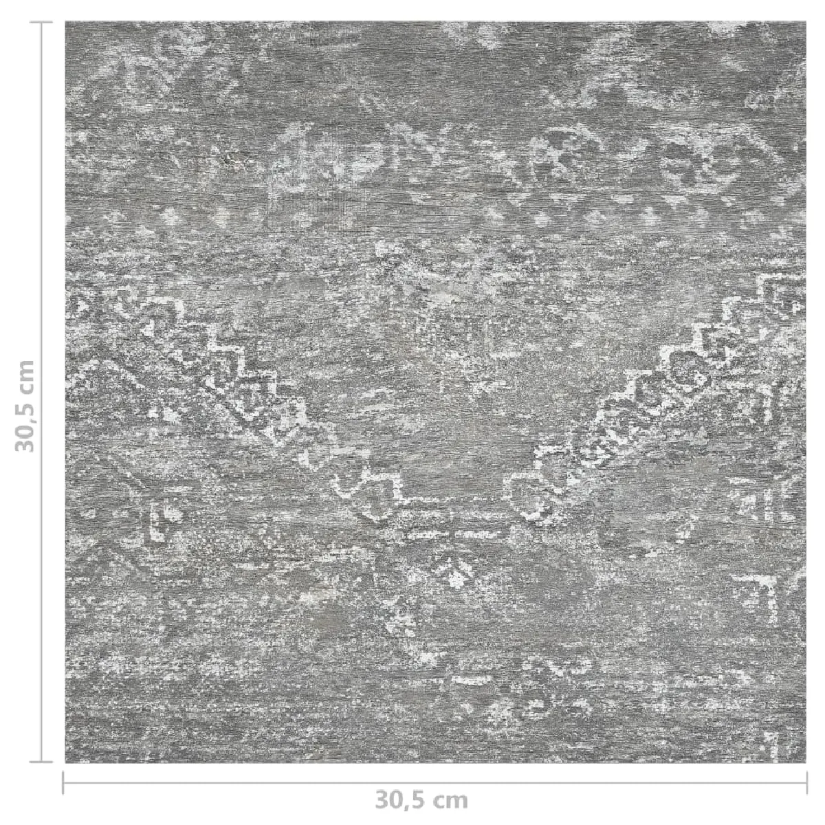 vidaXL Dalles de plancher autoadhésives 20 pcs Gris béton