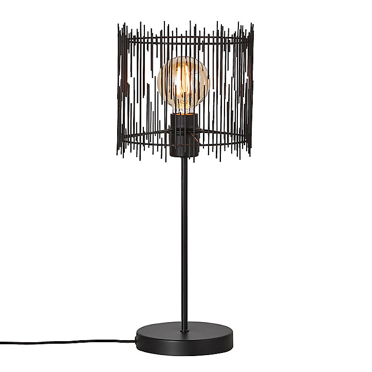 Lampe décorative Elvis E27 40W IP20 49,3 x 20,6 cm noir