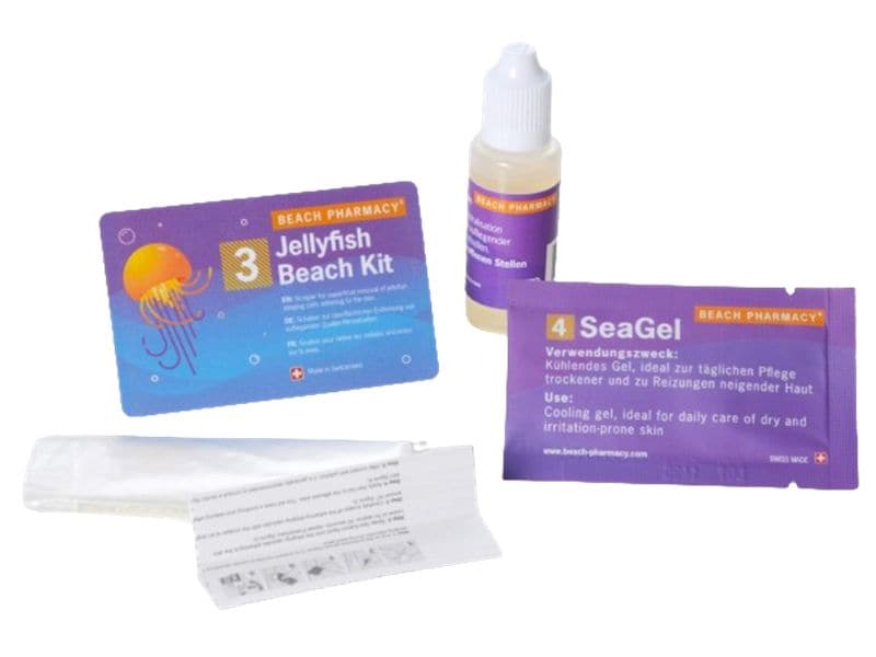 Beach Pharmacy Quallen Strand Set Set gegen Quallenverbrennungen