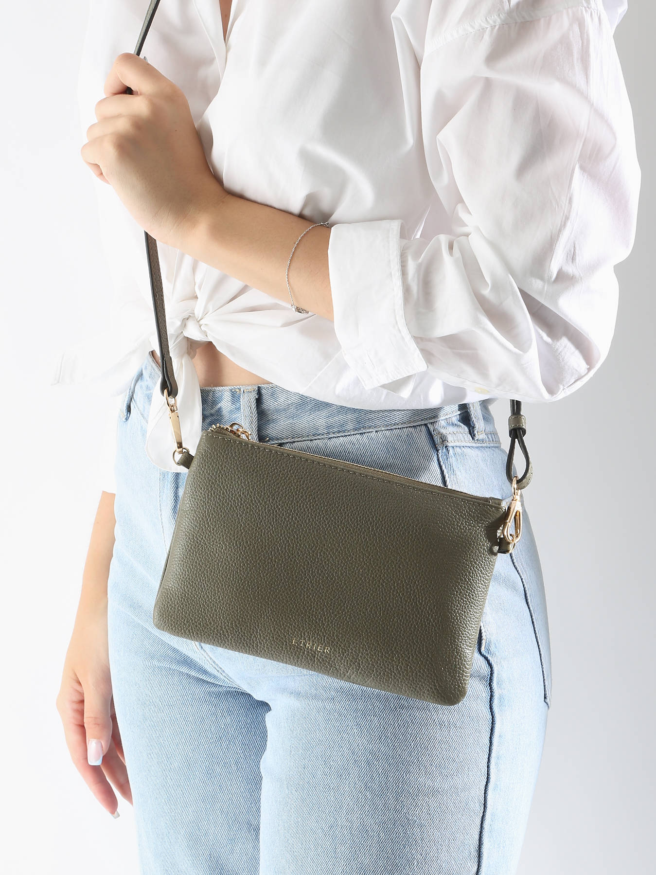 Sac bandoulire Tradition cuir ETRIER