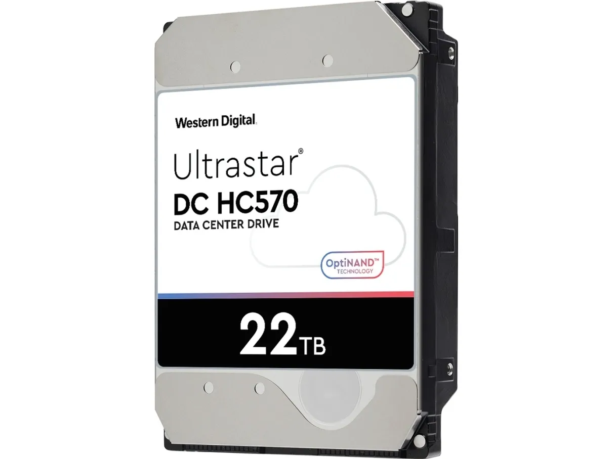 WD Ultrastar DC HC570 - Harddisk - 22 TB - intern - 3.5