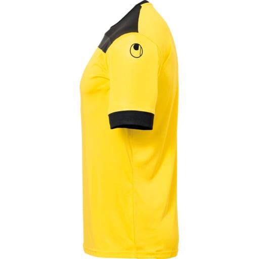 Camisa Offense 23 de manga curta Lima Amarillo/preto/antra Uhlsport
