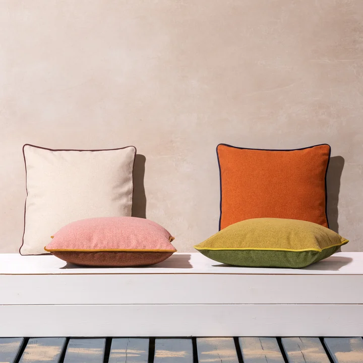 Remember - Outdoor Kissen 45 x 45 cm, cashew
