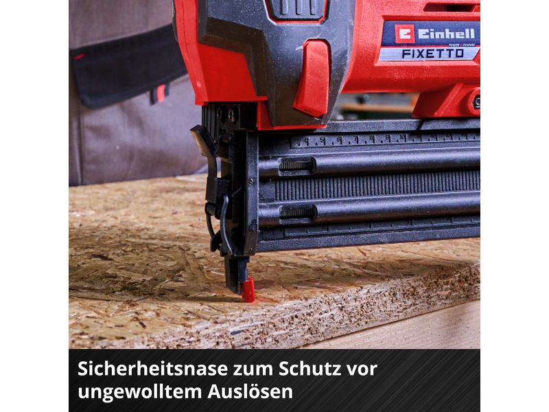 Einhell Professional Akku-Nagler FIXETTO 18/50 N Das kraftvolle Gerät für schnelles und präzises Nageln