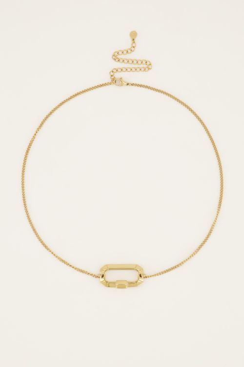 Shapes ketting met rechthoek