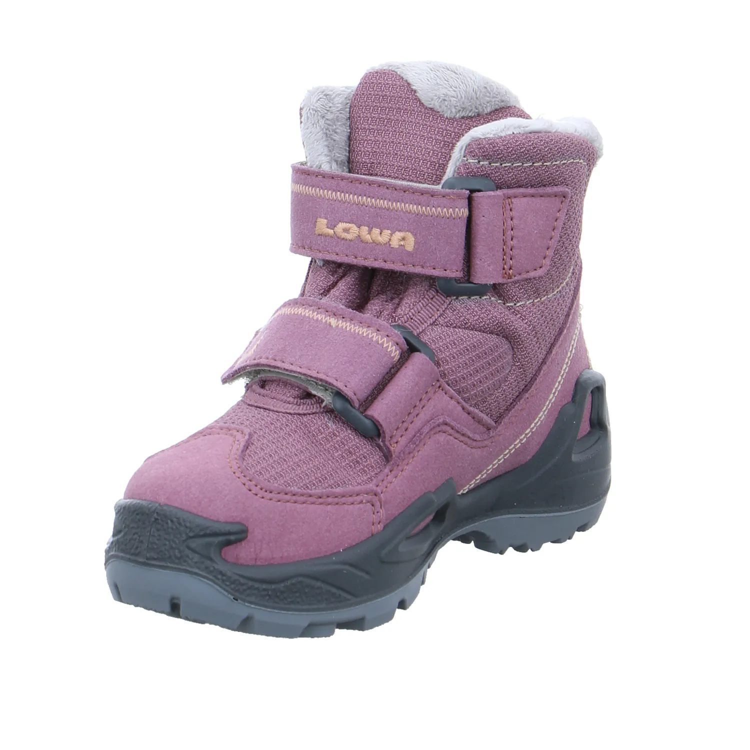 LOWA Kleinkinder-Snowboot  Membran Rosa Synthetik  Winterstiefel Mädchen