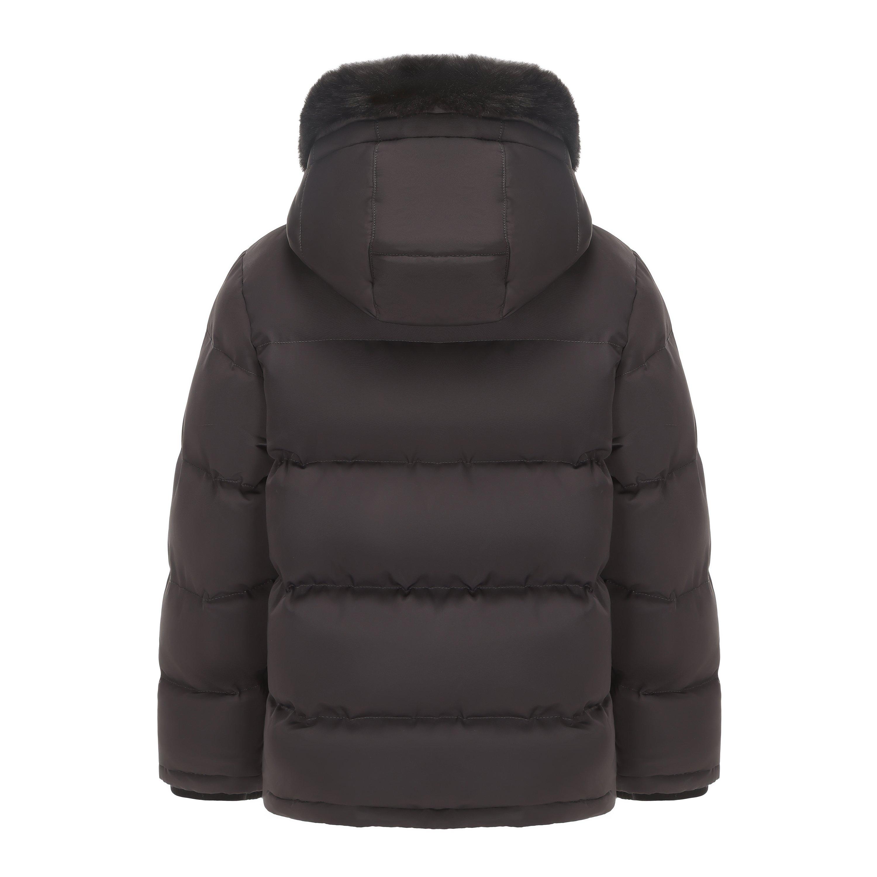 SoulCal Boys 2 Zip Bubble Jacket Junior