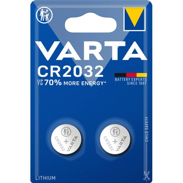 VARTA Professional CR2032 batterij - 2 stuks