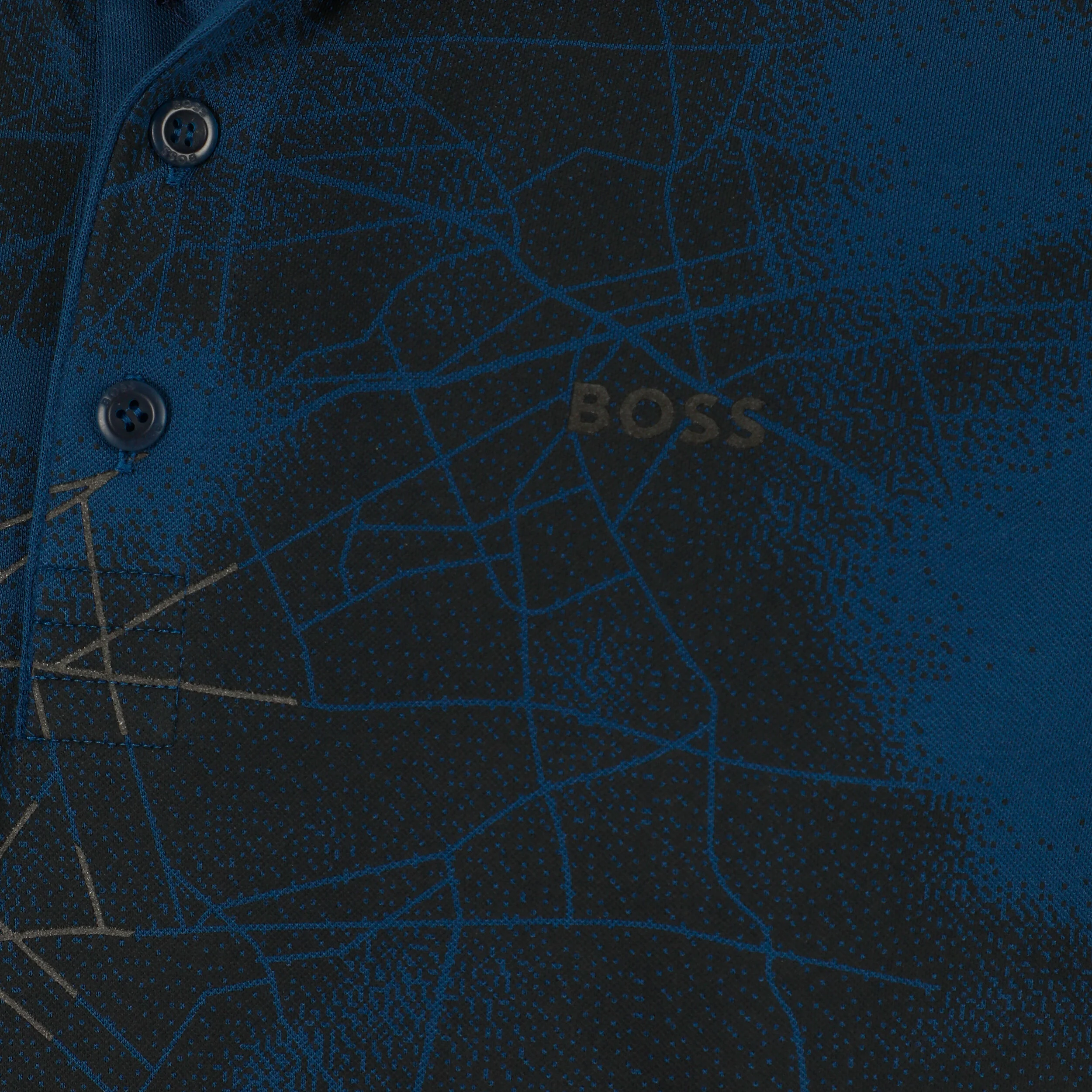 BOSS Paddy 3 Polo Hommes - Bleu Foncé