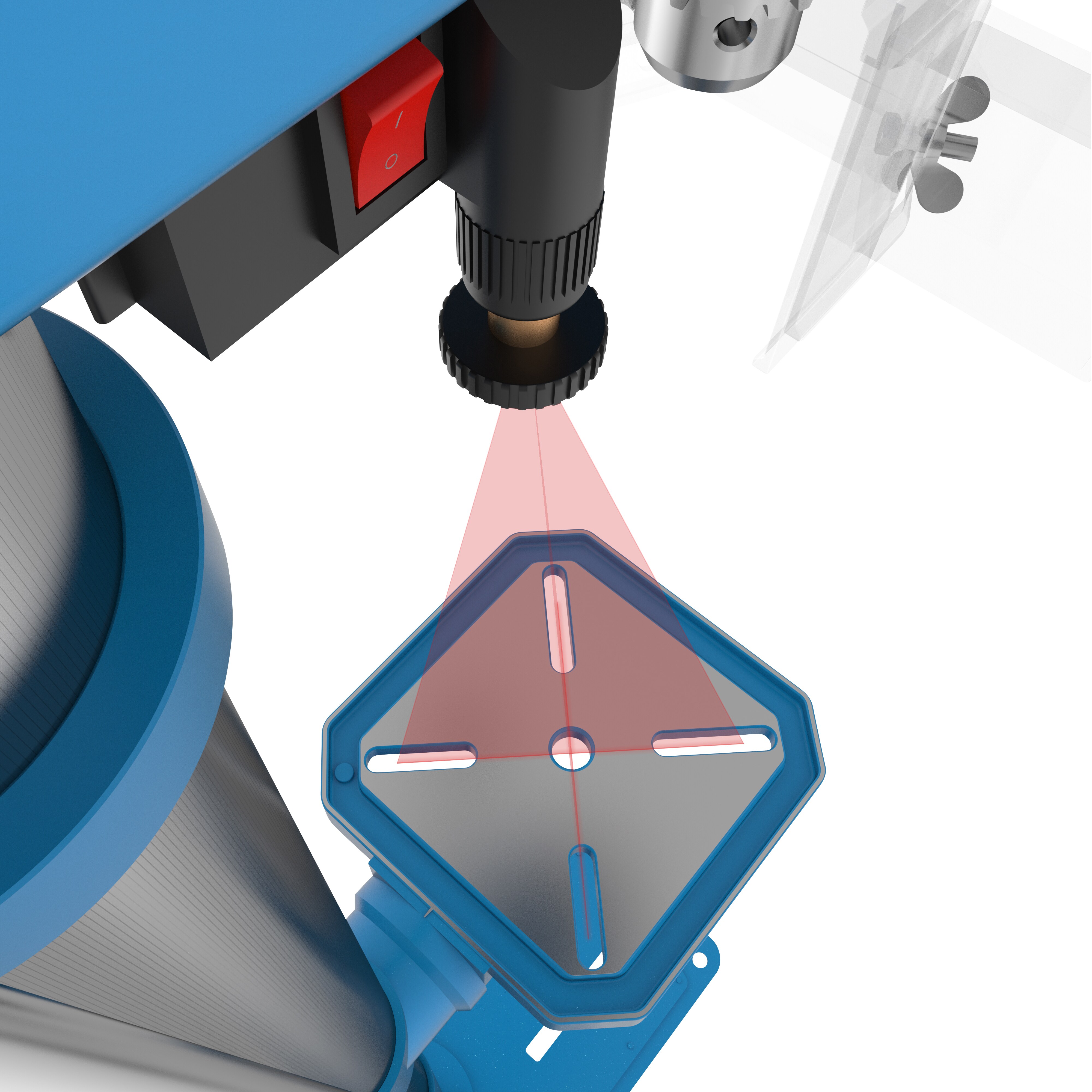 Güde Laser GSB 20 Säulenbohrmaschine