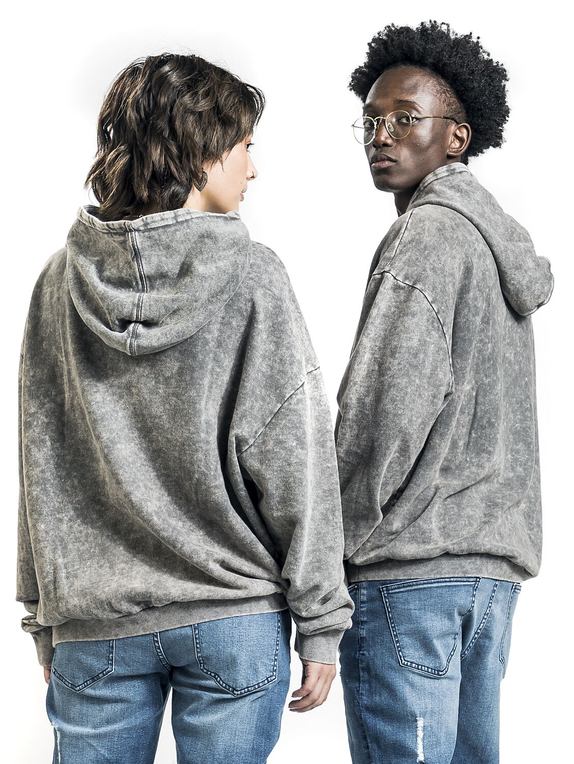 Collection Spéciale EMP X Urban Classics - Sweat à capuche délavé unisexe | Collection Spéciale EMP Sweat-shirt à capuche