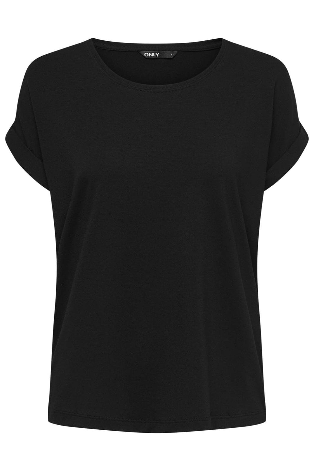 Only Onlmoster S/S O-Neck Top 2861071 black solid black