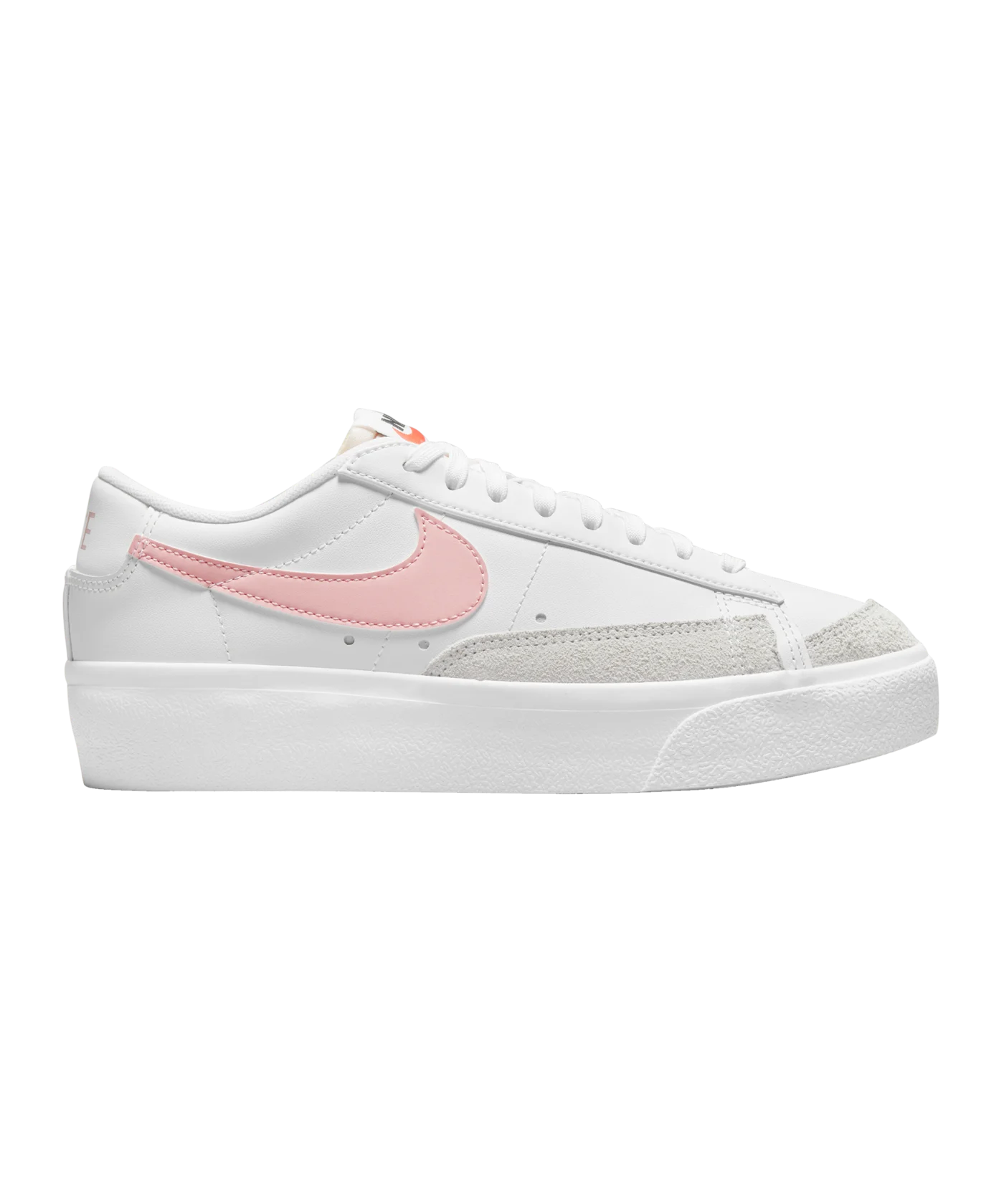 Nike Blazer Low Platform Damen Weiss Pink F103