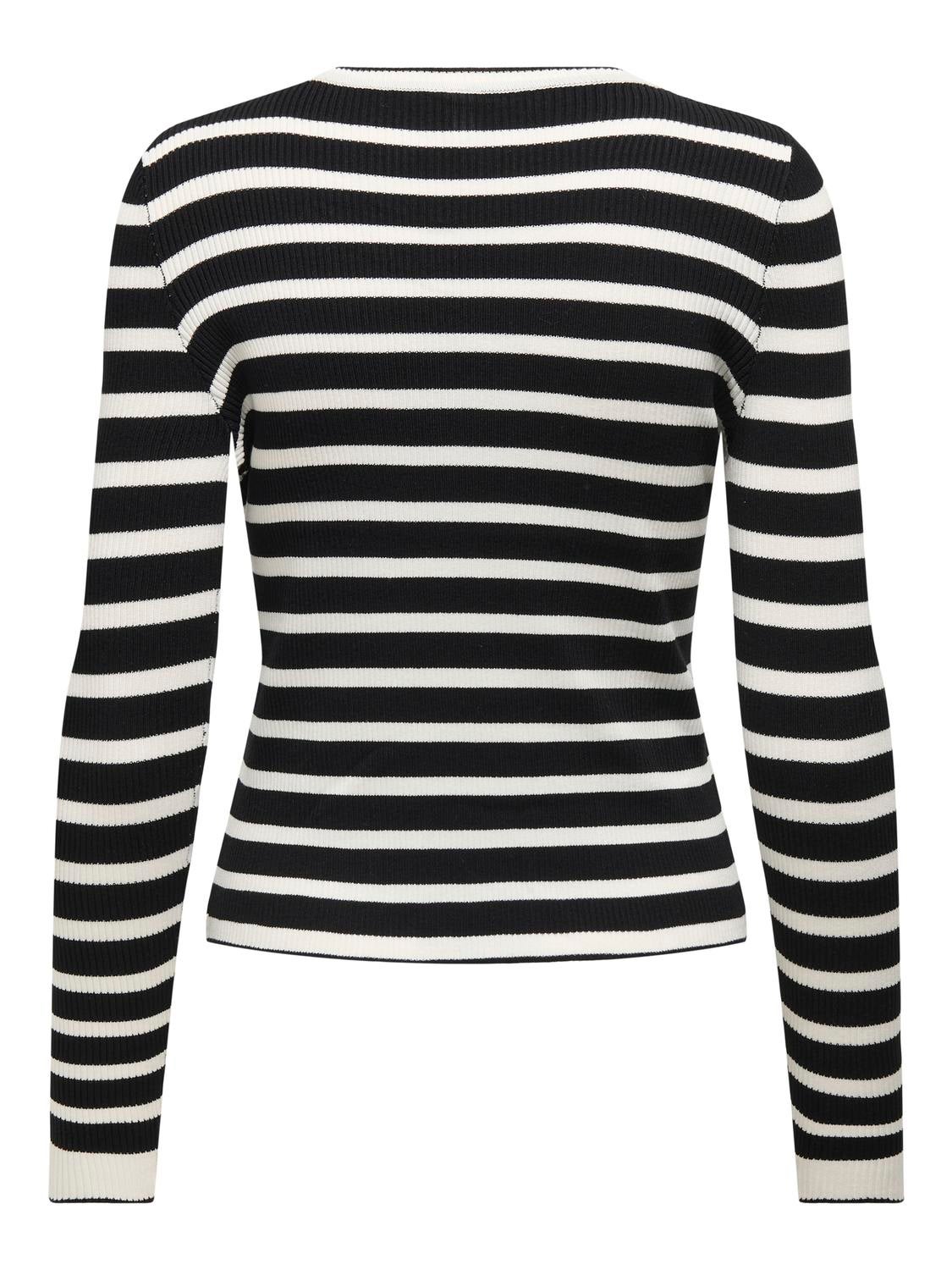 ONLMEDDI Strickjacke Black