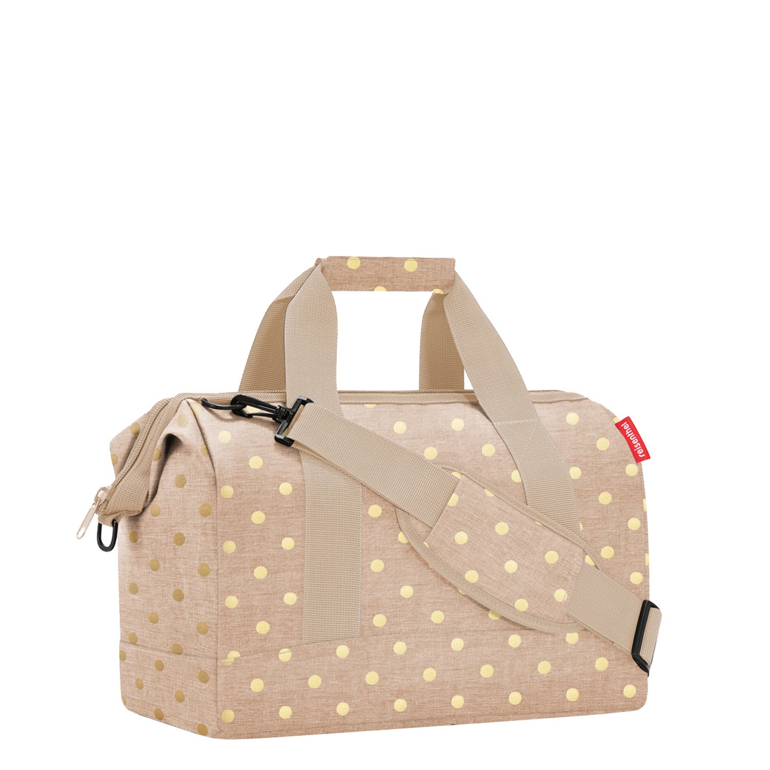Reisenthel Travelling Allrounder M metallic dots coffee