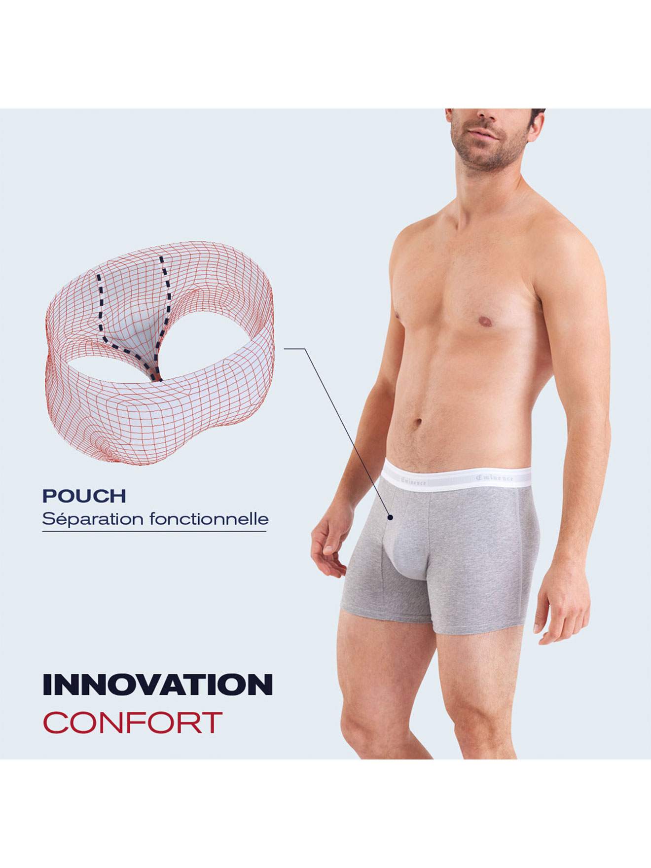 Lot de 2 boxers homme Tailor