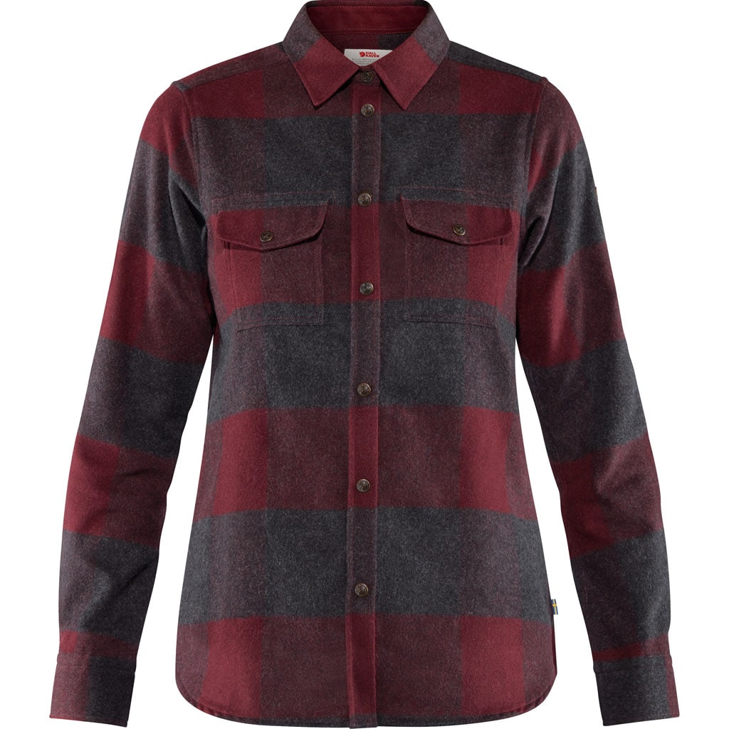 Fjällräven Canada Shirt, Dame<br>Resirkulert Ull