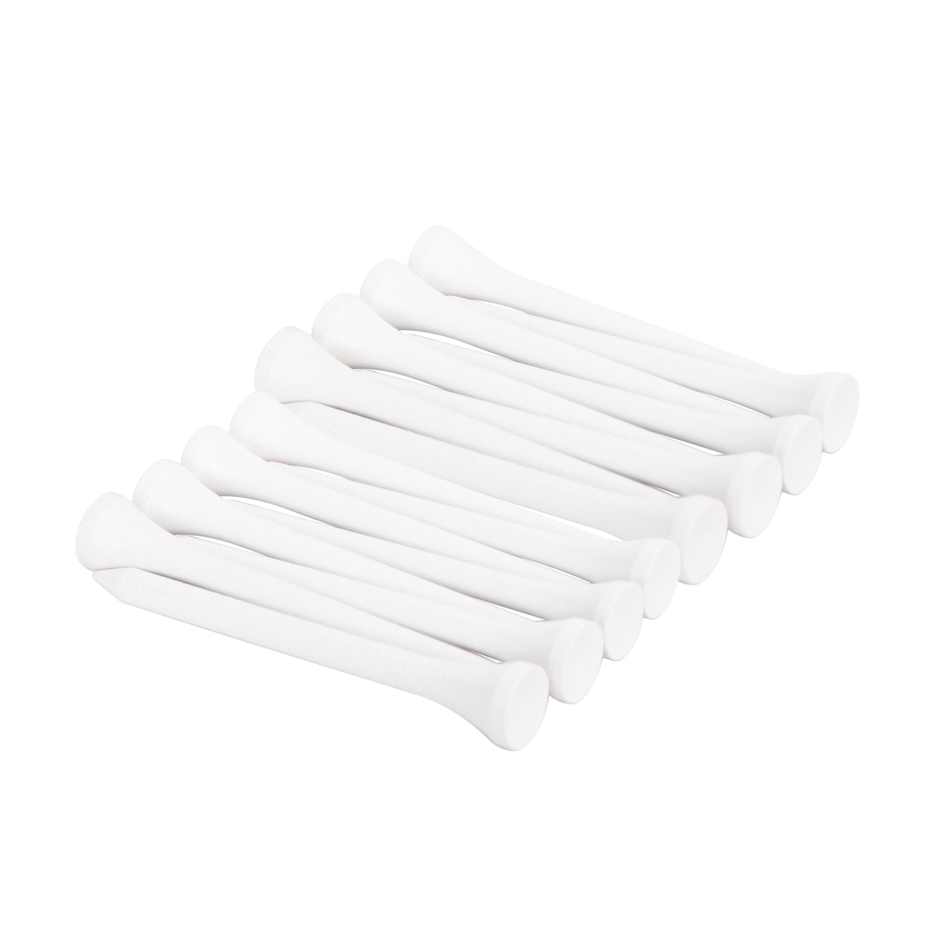 Slazenger Wooden Tee Bumper Pack White colour